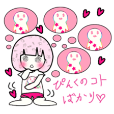 idol otaku-chan 3 -pink- sticker #7743776