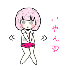 idol otaku-chan 3 -pink- sticker #7743777