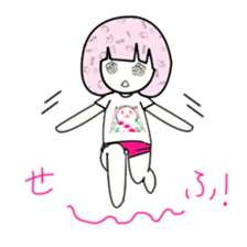 idol otaku-chan 3 -pink- sticker #7743787