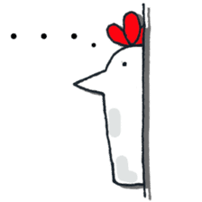 pottori-(chicken) ver.English sticker #7743815