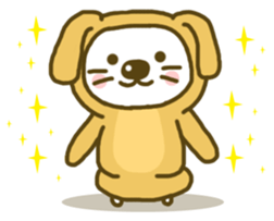 My cute dog sticker #7744108