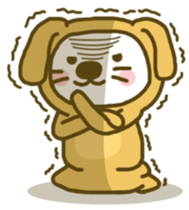 My cute dog sticker #7744118