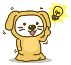 My cute dog sticker #7744127