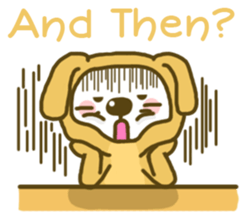 My cute dog sticker #7744130