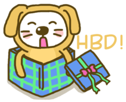 My cute dog sticker #7744136