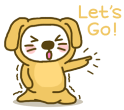 My cute dog sticker #7744140