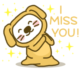 My cute dog sticker #7744141