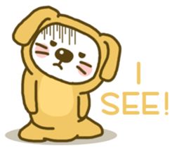 My cute dog sticker #7744142