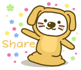 My cute dog sticker #7744145