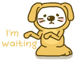 My cute dog sticker #7744147