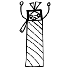 Character Style Abacus Sticker sticker #7744196