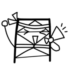 Character Style Abacus Sticker sticker #7744206