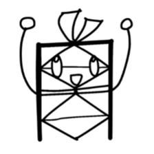 Character Style Abacus Sticker sticker #7744213