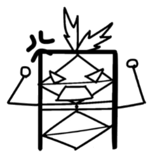 Character Style Abacus Sticker sticker #7744225