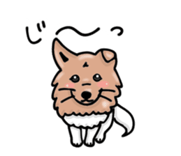 Koro,japanese dog sticker #7744276