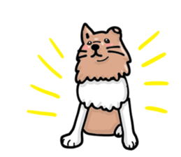 Koro,japanese dog sticker #7744278