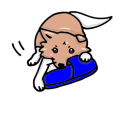 Koro,japanese dog sticker #7744281