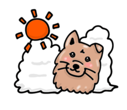 Koro,japanese dog sticker #7744284