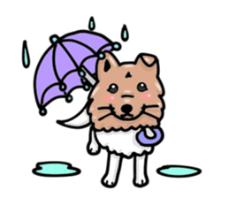 Koro,japanese dog sticker #7744287