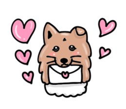 Koro,japanese dog sticker #7744296
