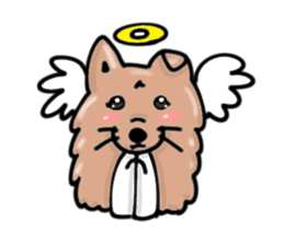 Koro,japanese dog sticker #7744299