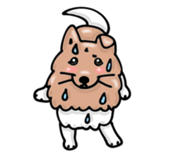 Koro,japanese dog sticker #7744300