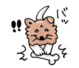 Koro,japanese dog sticker #7744306