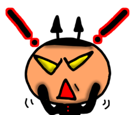 Big character sticker of a Devil Sticker sticker #7744727