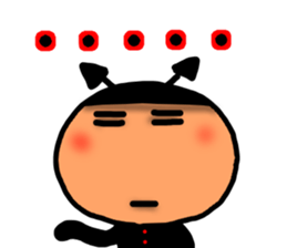 Big character sticker of a Devil Sticker sticker #7744728