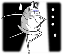 Cooperation of animals. First act. sticker #7744773