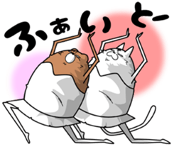 Cooperation of animals. First act. sticker #7744787