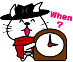 Cat gunfighter[English version] sticker #7744961