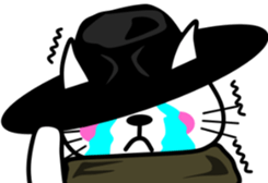 Cat gunfighter[English version] sticker #7744978