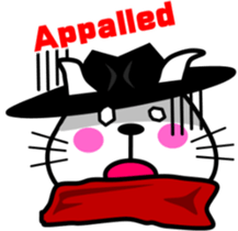 Cat gunfighter[English version] sticker #7744980