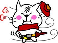 Cat gunfighter[English version] sticker #7744985