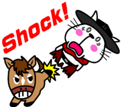 Cat gunfighter[English version] sticker #7744986