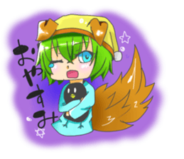 Cur and crows and Friends sticker #7745149