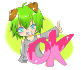 Cur and crows and Friends sticker #7745150