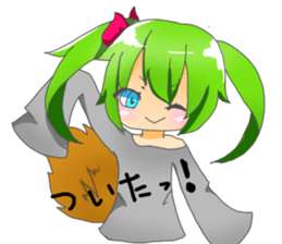 Cur and crows and Friends sticker #7745153