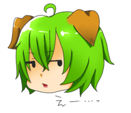 Cur and crows and Friends sticker #7745154