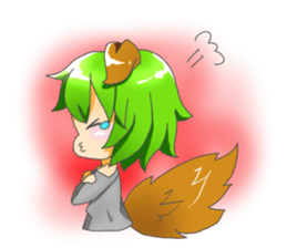 Cur and crows and Friends sticker #7745156