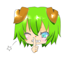 Cur and crows and Friends sticker #7745159