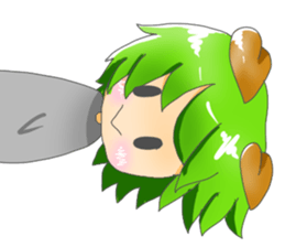 Cur and crows and Friends sticker #7745166