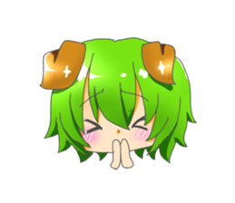 Cur and crows and Friends sticker #7745167