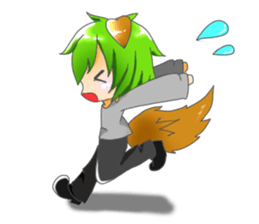 Cur and crows and Friends sticker #7745183