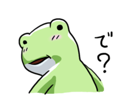 Sticker of the frog 5 sticker #7745215