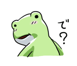 Sticker of the frog 5 sticker #7745215