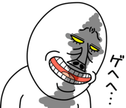 An annoying man part9 sticker #7745991