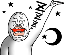 An annoying man part9 sticker #7745993