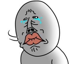 An annoying man part9 sticker #7746013